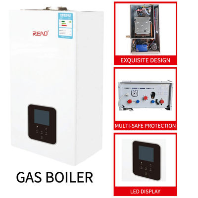 ISO14001 हाई एफिशिएंसी वॉल हंग बॉयलर 20KW एनर्जी सेविंग एलपीजी वॉटर बॉयलर