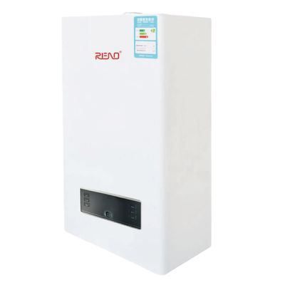 ब्राउन पैनल वॉल माउंट कॉम्बी बॉयलर 32kw टच स्क्रीन एलपीजी / प्राकृतिक गैस बॉयलर